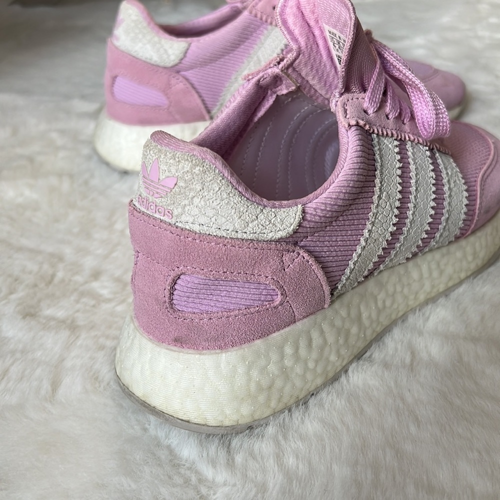 New! Adidas Originals Lilac Boost Lavendar Pink Light Purple Sneakers size 6 - Picture 12 of 17